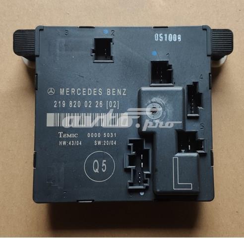 Блок управління комфорту 2198200226 MERCEDES