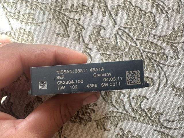 Блок управління відкриття кришки багажника 285T14BA1A NISSAN