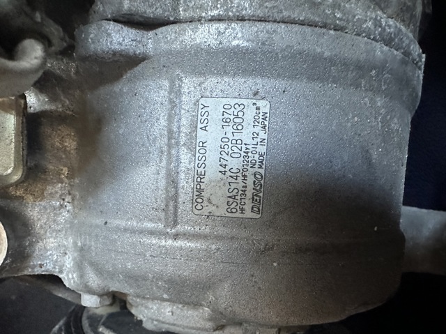 Компресор кліматичної установки 4472501670 MERCEDES