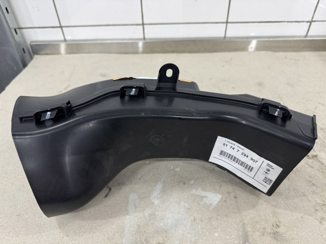 Повітропровід гальмівного диска, лівий 51747294907 BMW