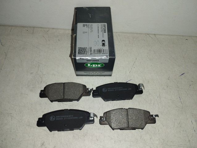Задні дискові колодки 05P2069 LPR