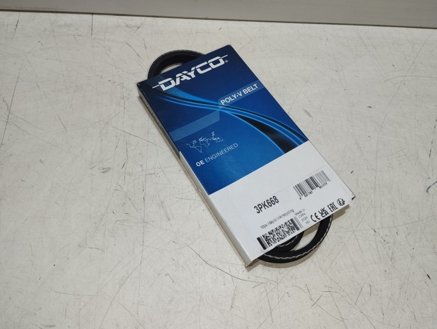 Ремінь приводний, агрегатів 3PK668 DAYCO
