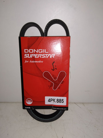 Ремінь приводний, агрегатів 4PK885 DONGIL