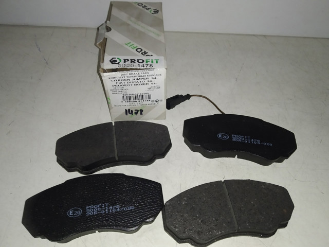 Гальмівні колодки Fiat Ducato 2