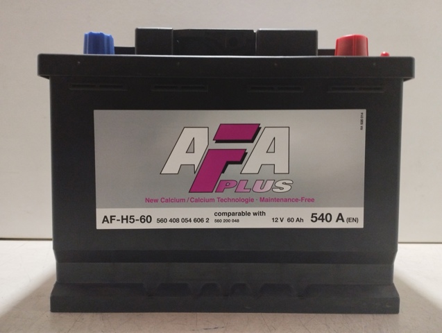 Авто акумулятор 560408054 AFA
