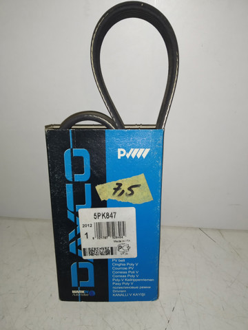 Ремінь кондиціонера 5PK847 DAYCO