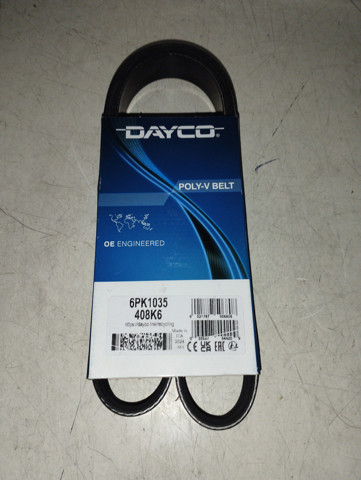 Ремінь приводний, агрегатів 6PK1035 DAYCO