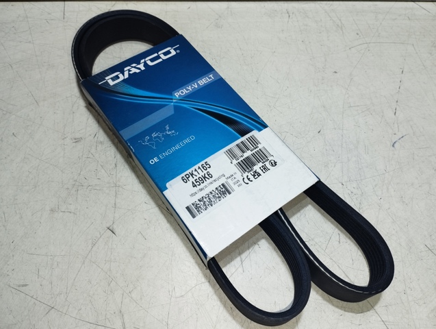 Ремінь кондиціонера 6PK1165 DAYCO