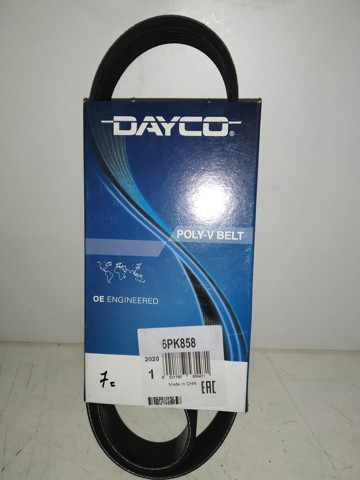Поліклиновий ремінь 6PK858 DAYCO