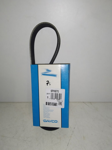 Ремінь генератора 6PK870 DAYCO