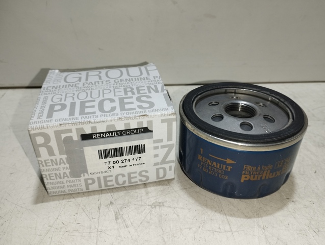 Фільтр оливний dacia logan 04-, renault kangoo