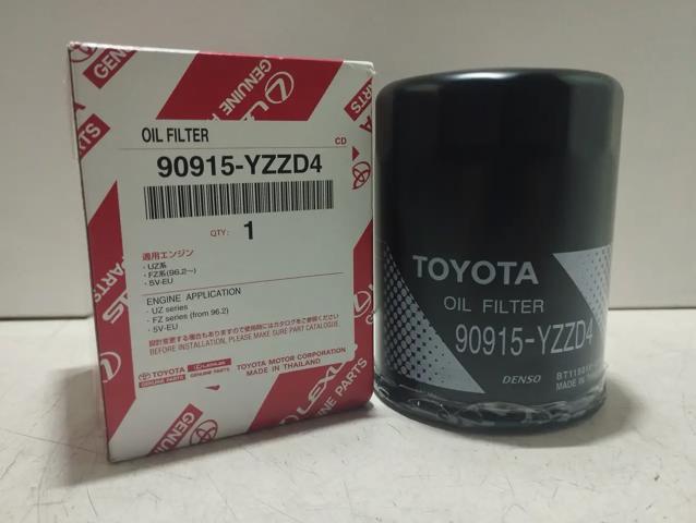 Масляний фільтр двигуна 90915YZZD4 TOYOTA