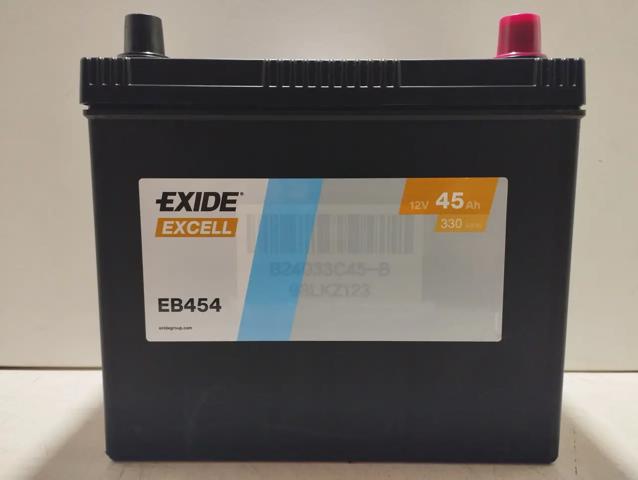 Акумуляторна батарея, АКБ EB454 EXIDE