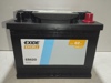 Exide акумулятор excell 62ah 540a r+ (правий+ євро) EB620