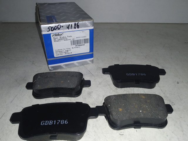 Колодки на гальмо задній дисковий RD24692STD RIDER