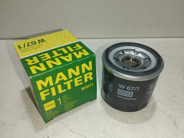 Фільтр масляний грубої очистки (повнопотоковий ф.) W671 MANN