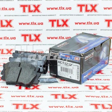 Задні дискові колодки ACT1212 AKEBONO