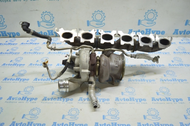 Шланг/патрубок рідинного охолодження турбіни, обратка 11538650087 BMW