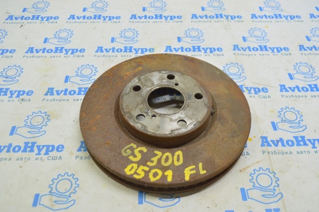 Диск гальмівний передній 4351206090 TOYOTA