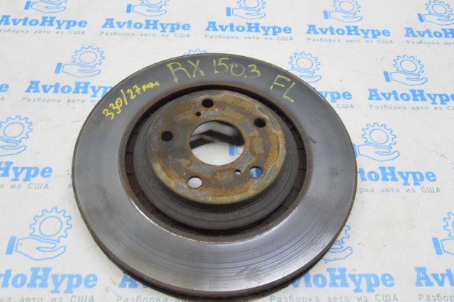 Диск гальмівний передній 435120E030 TOYOTA
