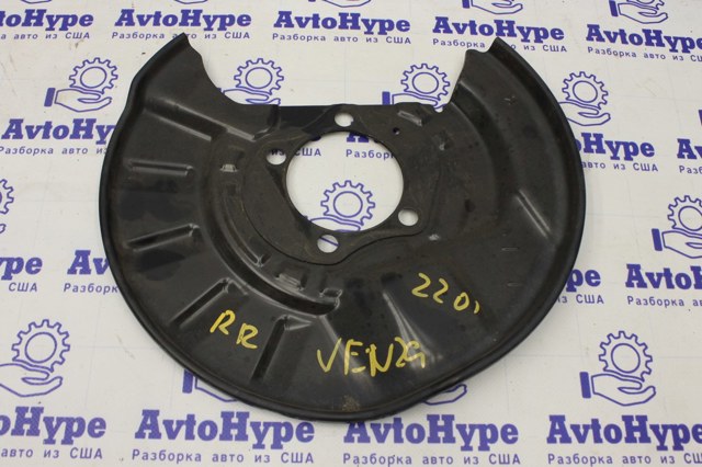 Захист гальмівного диска заднього, правий 4780333010 TOYOTA