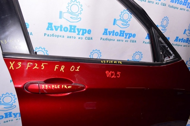 Ручка задніх дверей зовнішня, права 51217286162 BMW