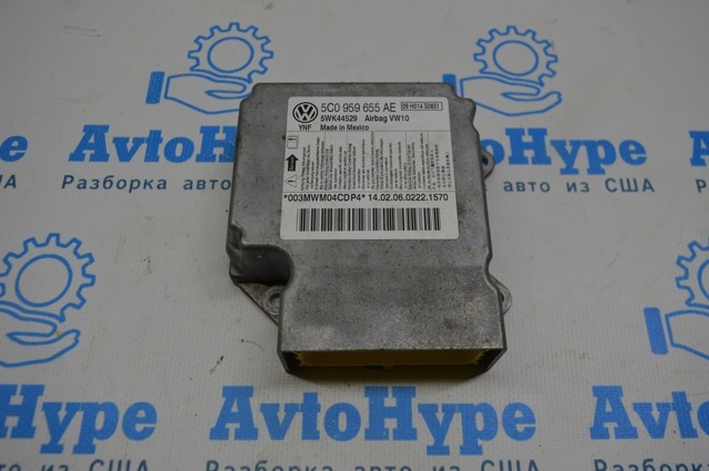Блок управління airbag 5C0959655AE0P3 VAG