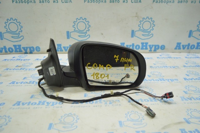 Праве бічне дзеркало 68365138AA CHRYSLER