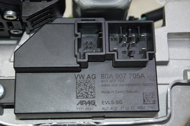 Електронний модуль рульової колонки 80A907705A VAG