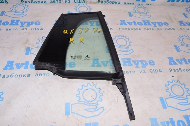 Скло кутове дверей задніх 822205DA0A NISSAN