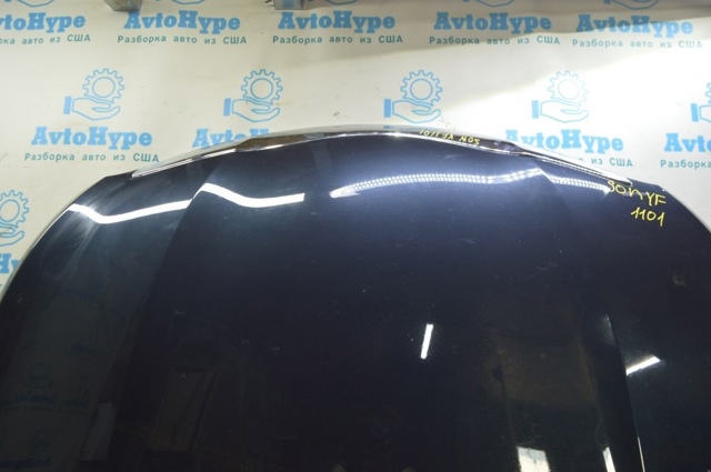 Накладка капота декоративна Hyundai Sonata 6