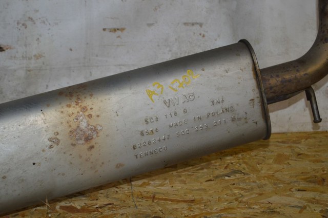 Глушник вихлопних газів кінцевий 8V5253609AA VAG
