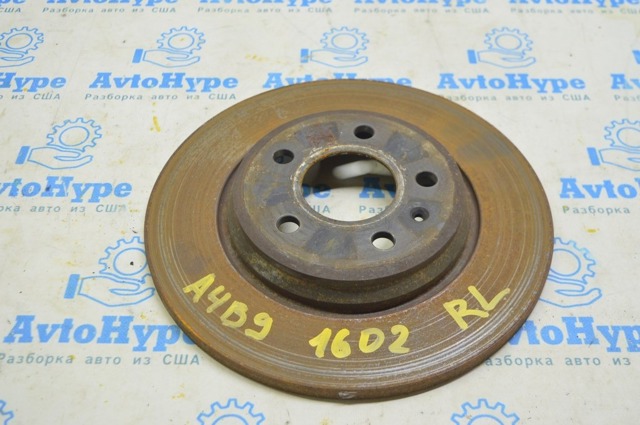 Диск заднього гальма 8W0615601C VAG