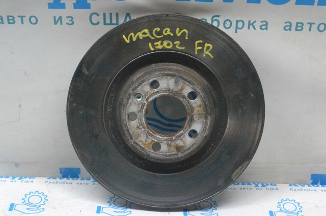 Диск гальмівний передній 95B615302H PORSCHE