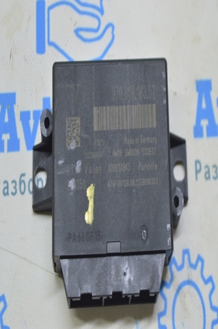 Модуль (блок ЕБУ) управління парктроніком 97061818352 PORSCHE