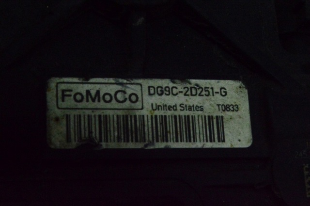 Задній гальмівний супорт лівий DG9Z2553B FORD