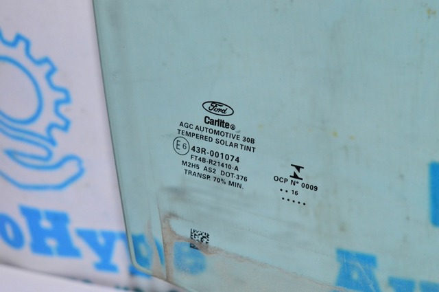 Скло передніх дверей, правою FT4Z5821410A FORD