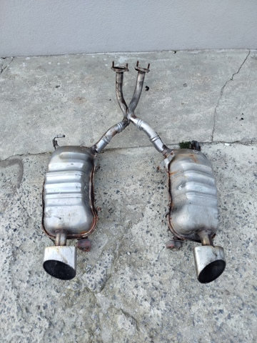 Глушник вихлопних газів кінцевий 287112B850 HYUNDAI