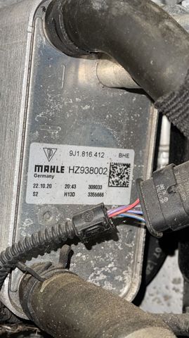 Трубопроводи і радіатор кондиціонера 9J1816412 PORSCHE