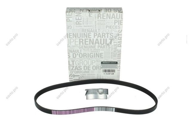 Привід допоміжних агрегатів 117204734R RENAULT