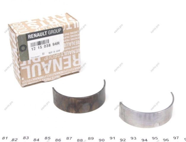 Вкладиші шатунові 121502698R RENAULT