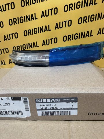 Покажчик повороту дзеркала, лівий 261654BA0A NISSAN