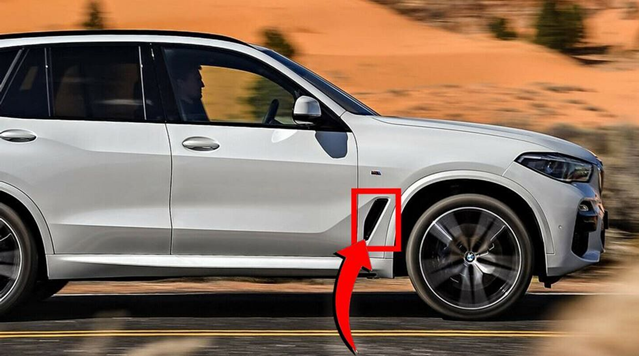 Молдинг переднього правого крила 51137418178 BMW