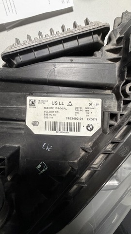 Фари 63117419621 BMW