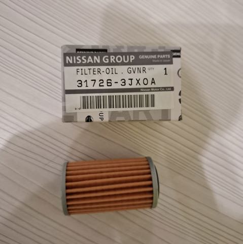Масло і фільтр в коробку автомат  317263JX0A NISSAN