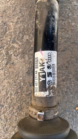 Піввісь (привід) передня 8K0407271AK VAG