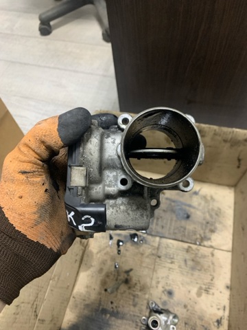 Блок дросельної заслінки Хендай Ай 10