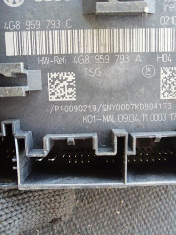 Блок комфорту передніх дверей 4G8959793D VAG
