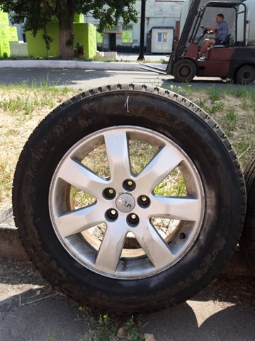 Диски колісні литі (легкосплавні, титанові) 529102P170 HYUNDAI