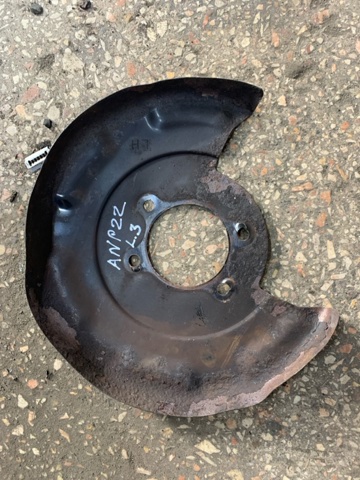 Захист гальмівного диска заднього, лівого 58390A6000 HYUNDAI